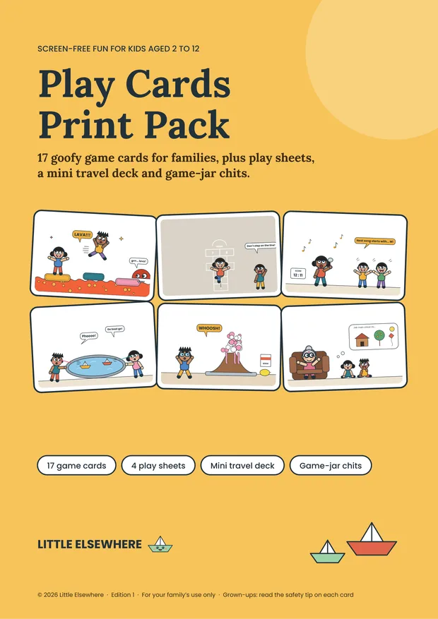 Play Cards Print Pack: The cover